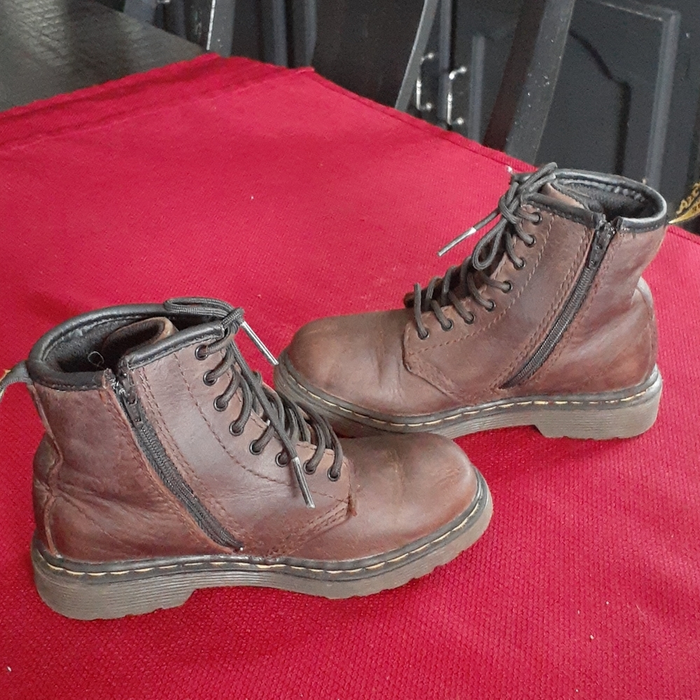 Doc Martens Boots - Brown - Toddler 10